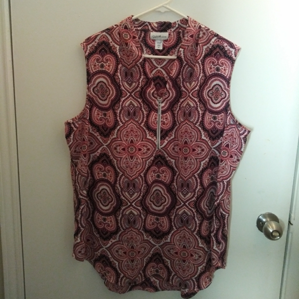 Sleeveless Blouse